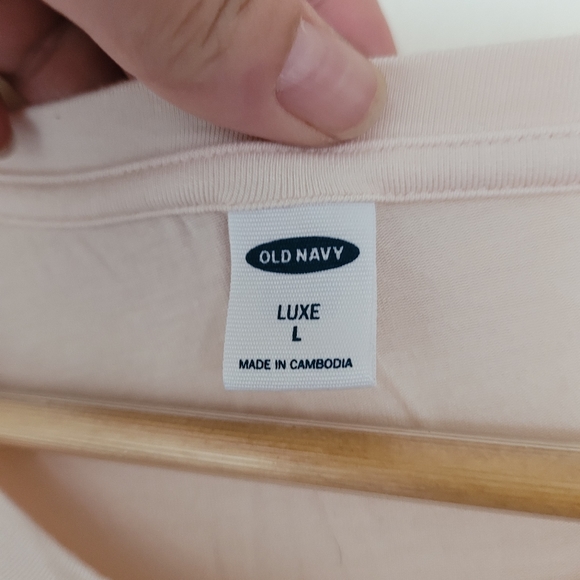 NWT Large Old Navy Luxe Tie Dye Tee - Picture 5 of 5